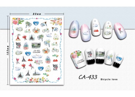 3D Nail Stickers - CA-433